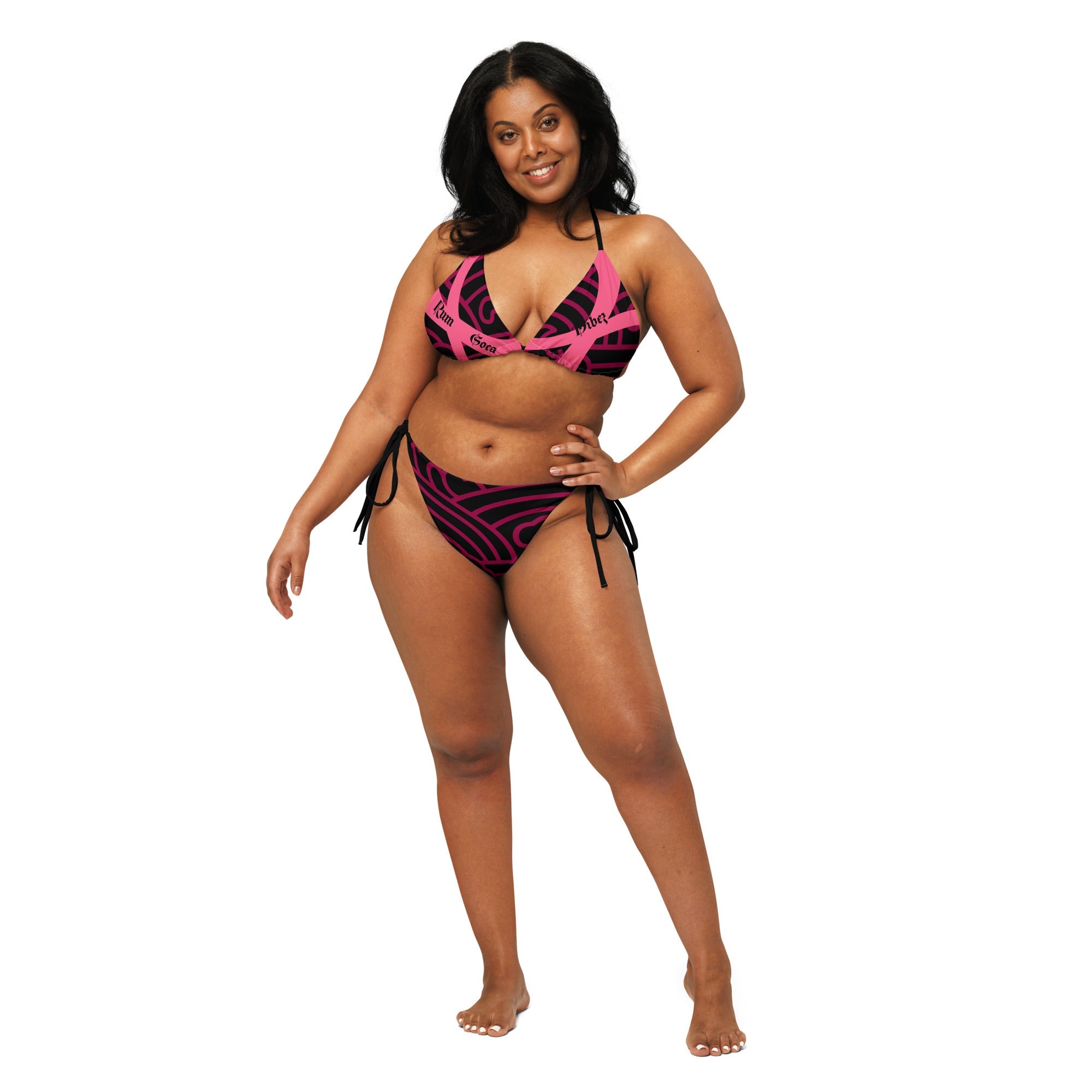 X -Rum, Soca & Vibez string bikini (Multiple Colors and sizes available)-Fete Massive