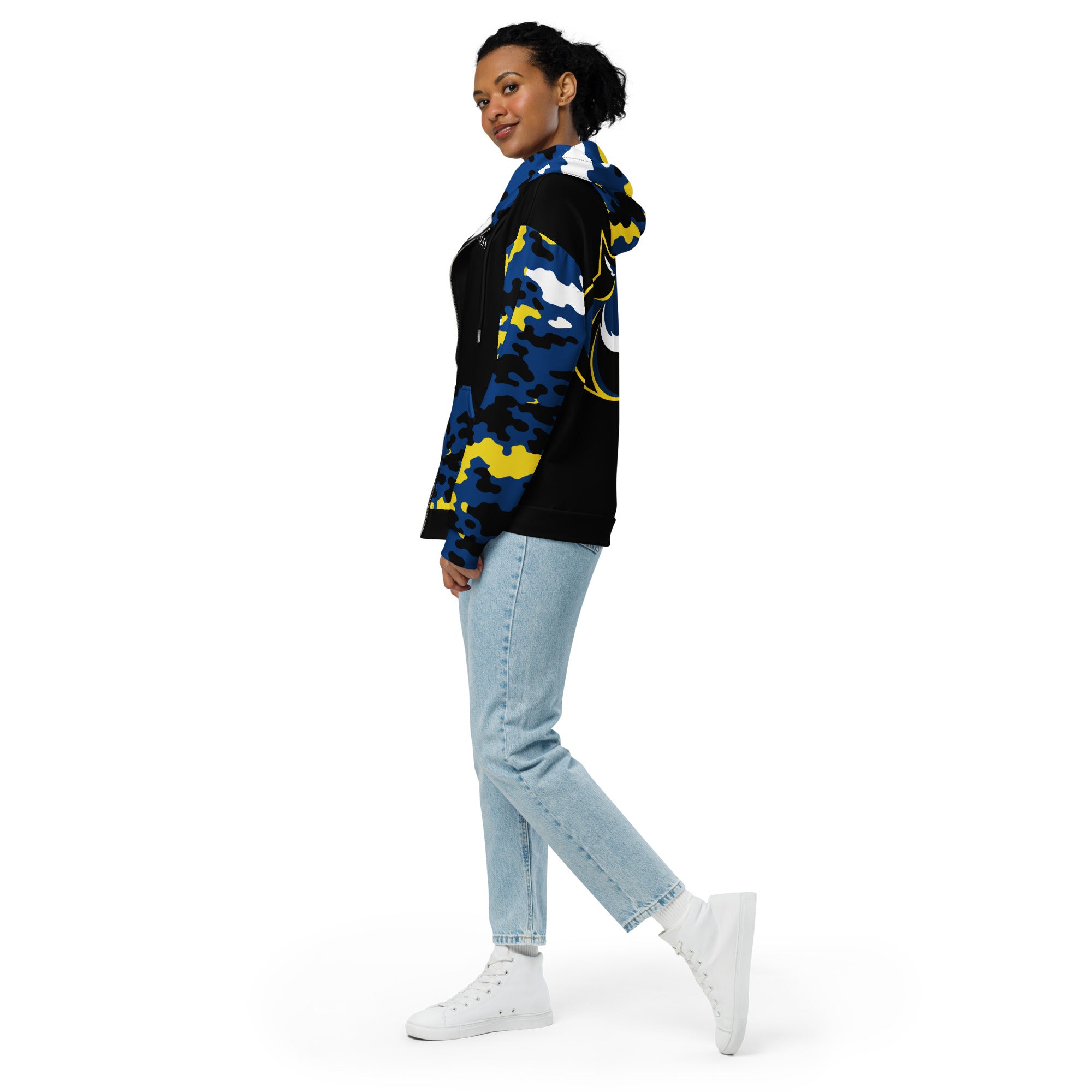 Unisex zip hoodie-Fete Massive