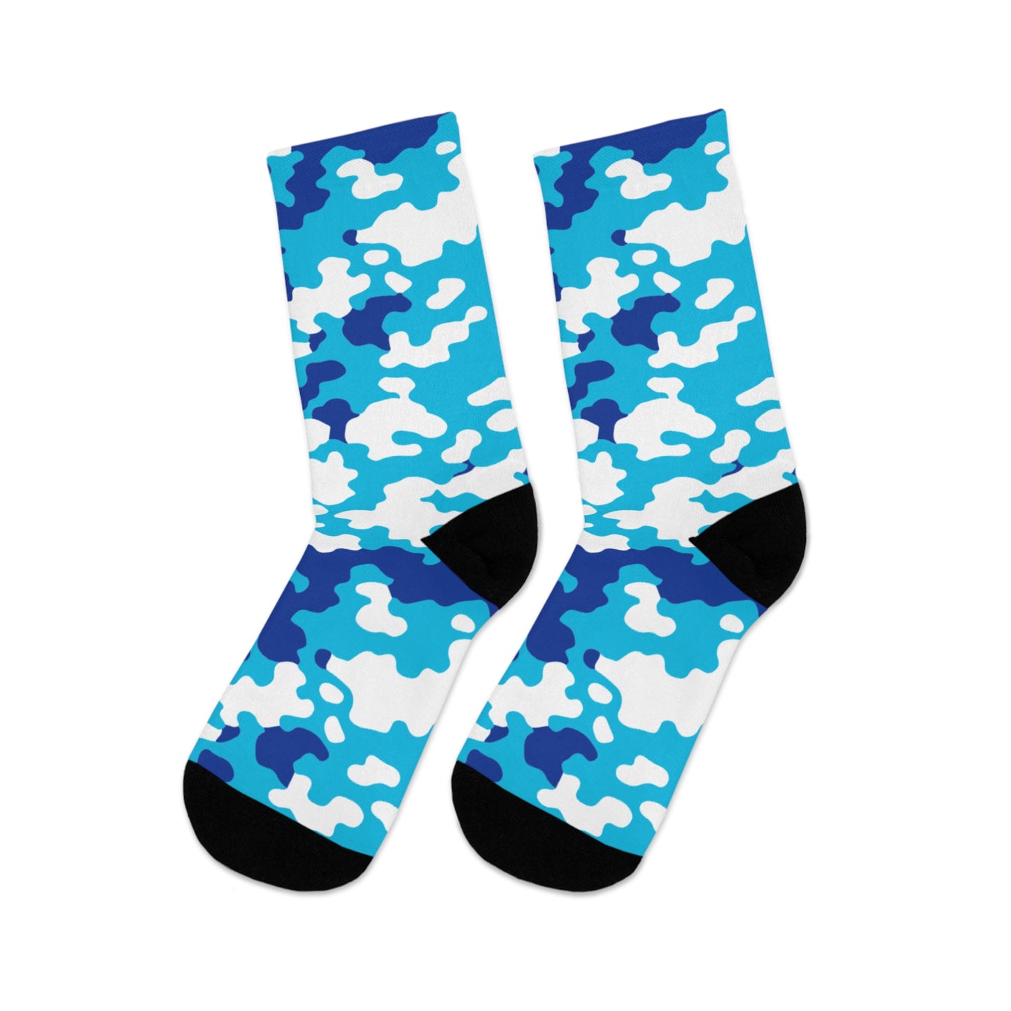 Roatan Honduras Flag CAMO Poly Socks