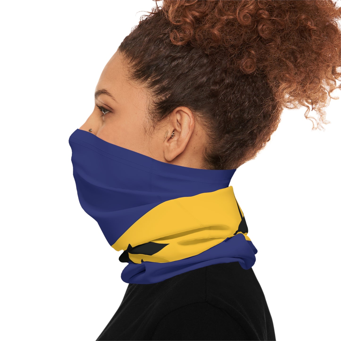 High Quality Barbados Flag Lightweight Neck Gaiter