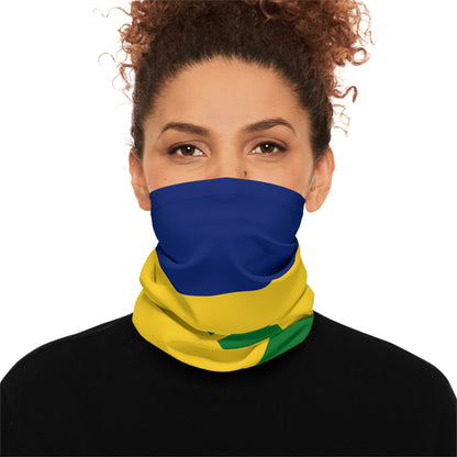 High Quality Saint Vincent Flag Lightweight Neck Gaiter