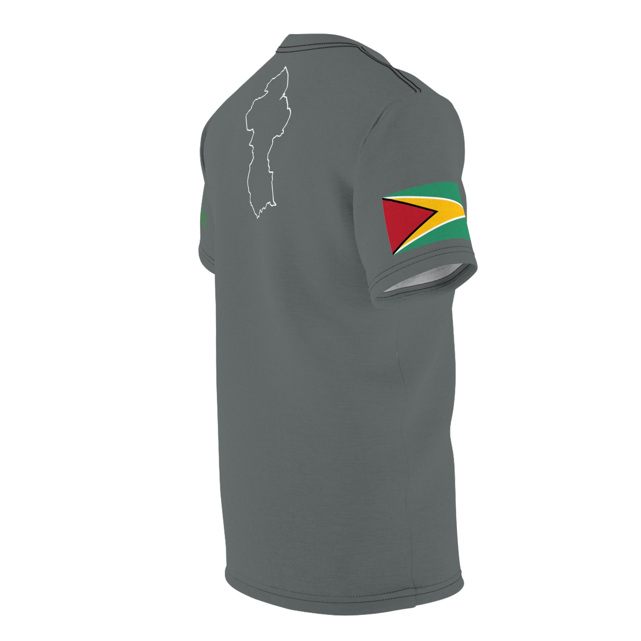 Feteran Unisex Tee with Guyana Flag-Fete Massive