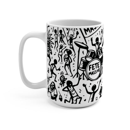 Good Vibez- Fete Massive Coffee Mug 15oz