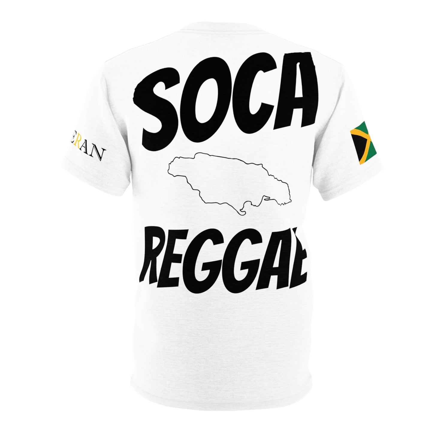 Feteran Unisex Tee W Jamaica Flag