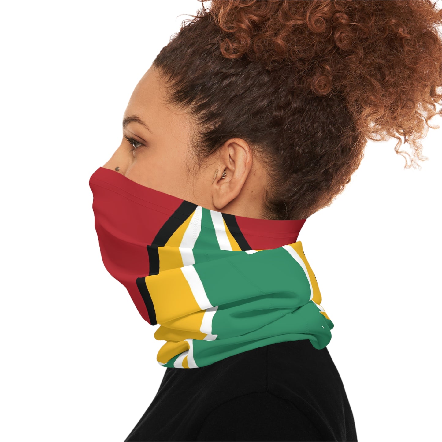 High Quality Guyana Flag Lightweight Neck Gaiter