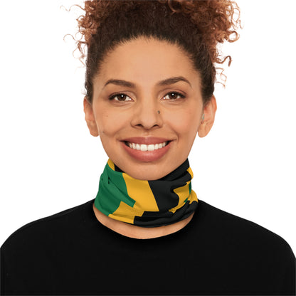 High Quality Jamaica Flag Lightweight Neck Gaiter