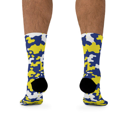 Curacao Flag CAMO Poly Socks