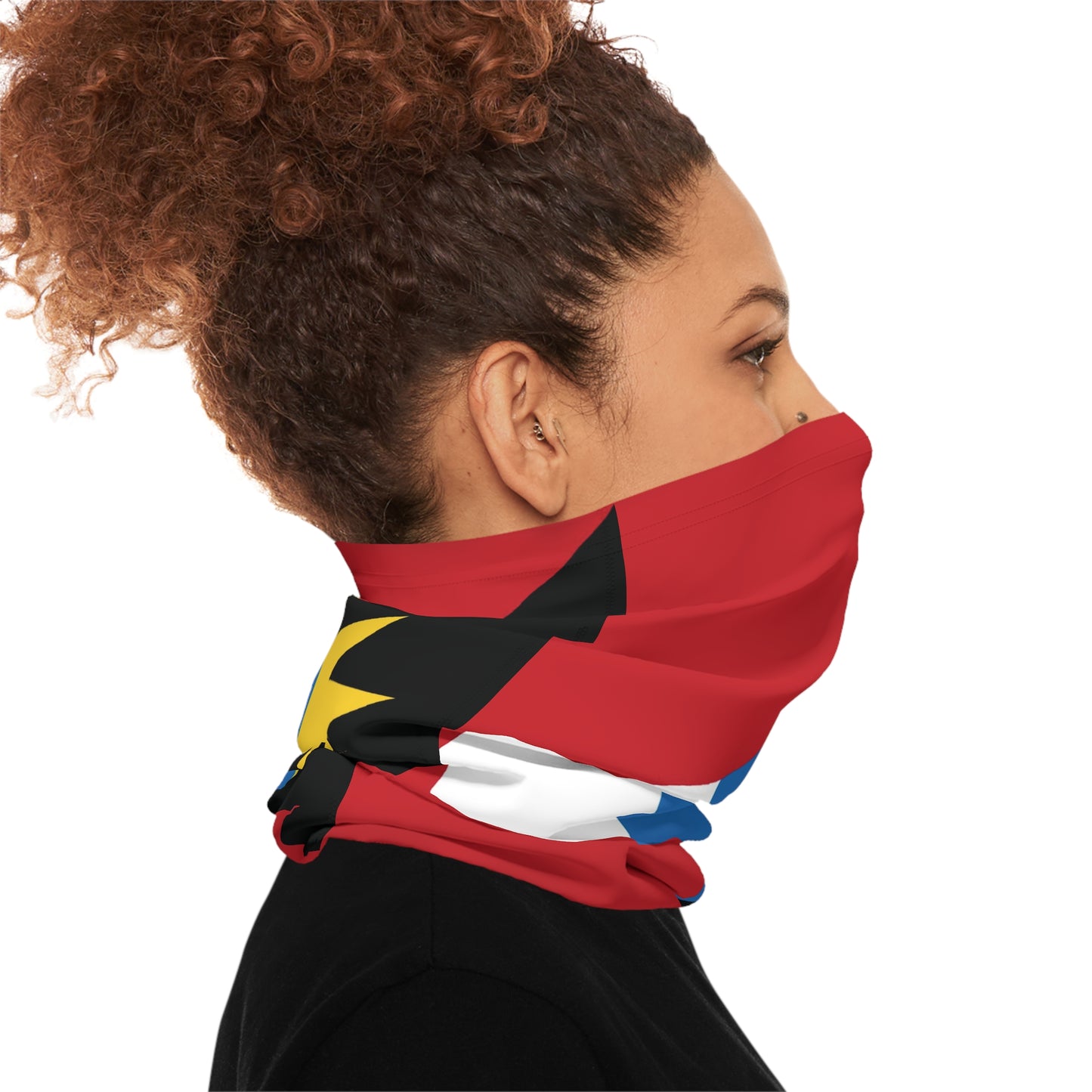 High Quality Antigua and Barbuda Flag Lightweight Neck Gaiter