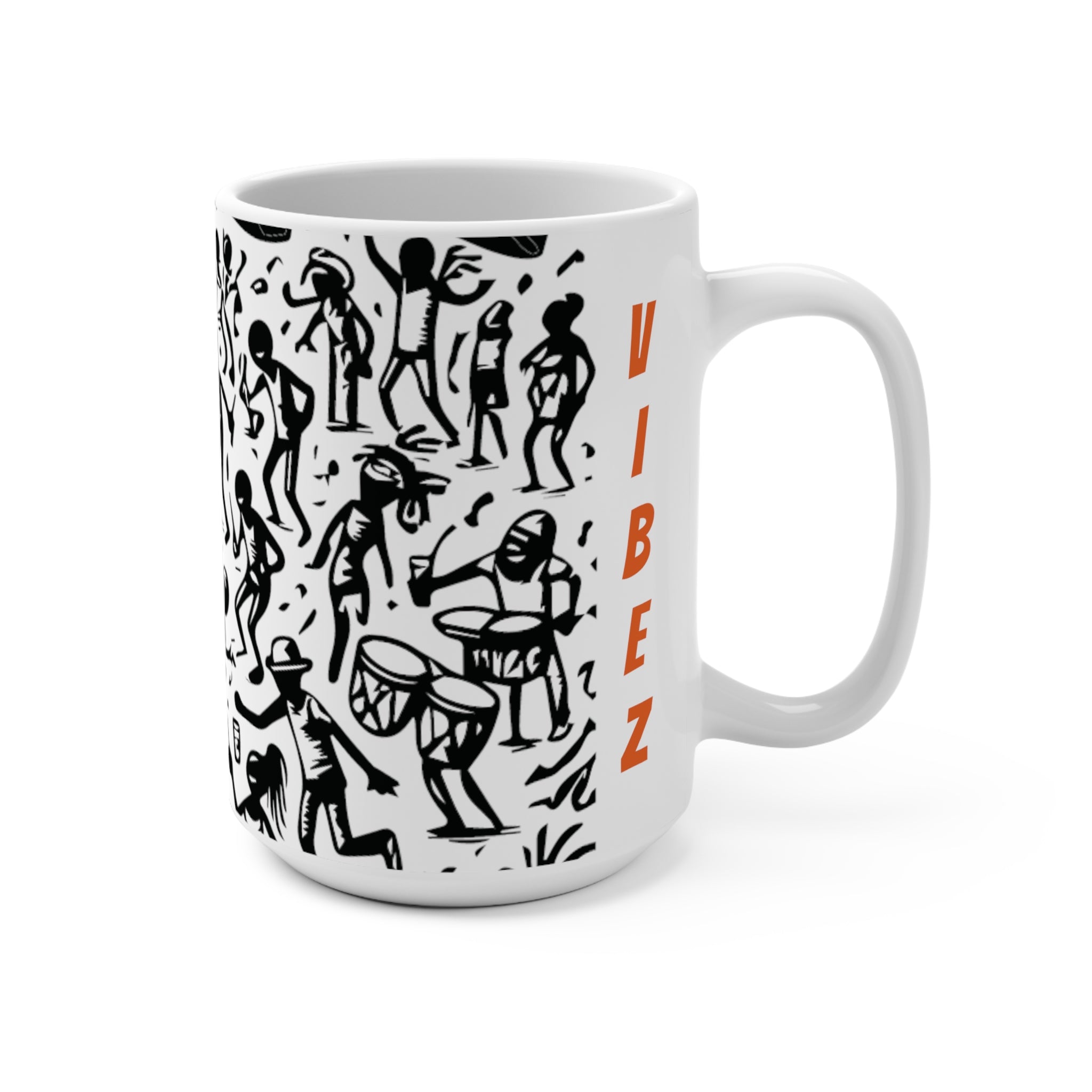 Good Vibez- Fete Massive Coffee Mug 15oz-Fete Massive