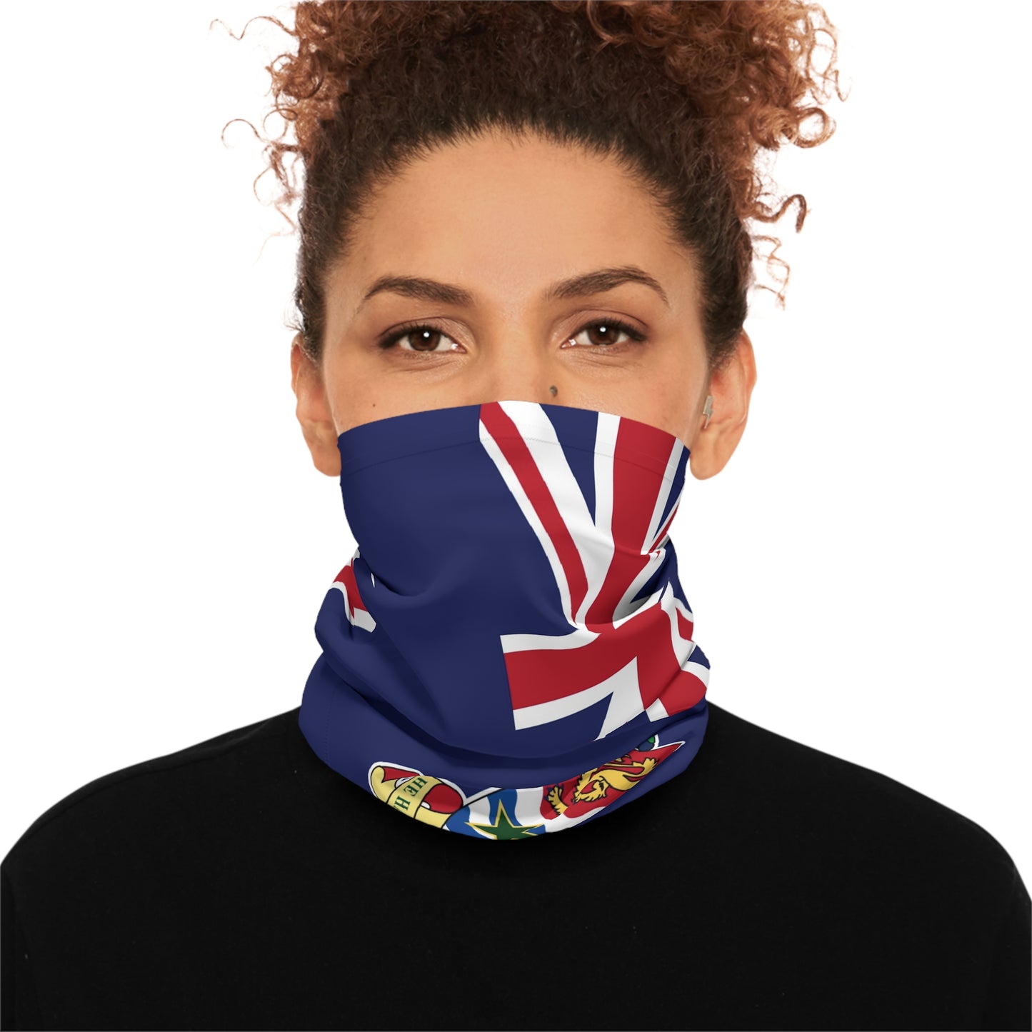 High Quality Caymen Islands Flag Lightweight Neck Gaiter