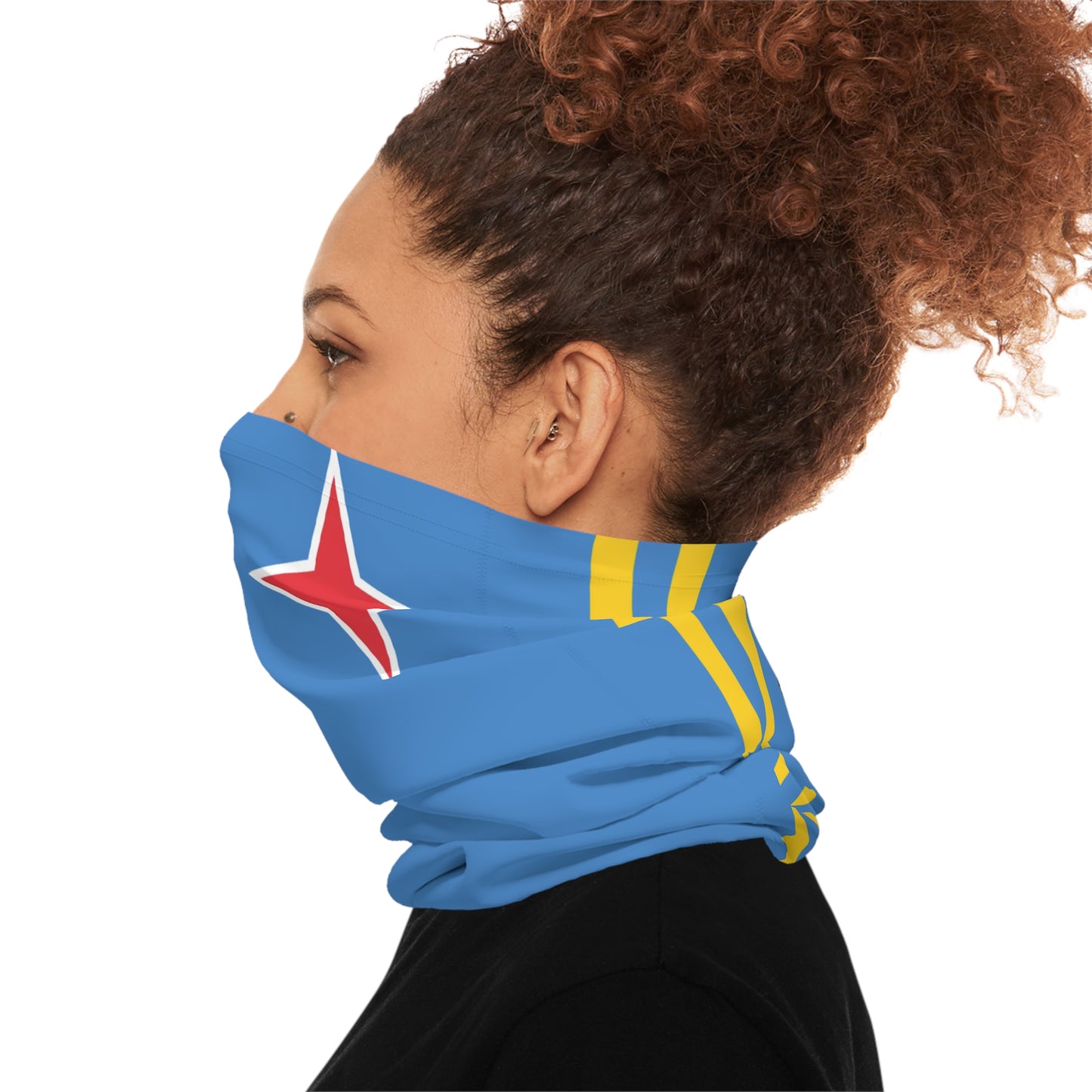 High Quality Aruba Flag Lightweight Neck Gaiter