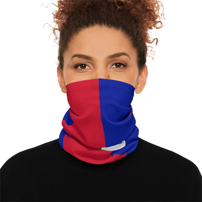 High Quality Haiti Flag Lightweight Neck Gaiter