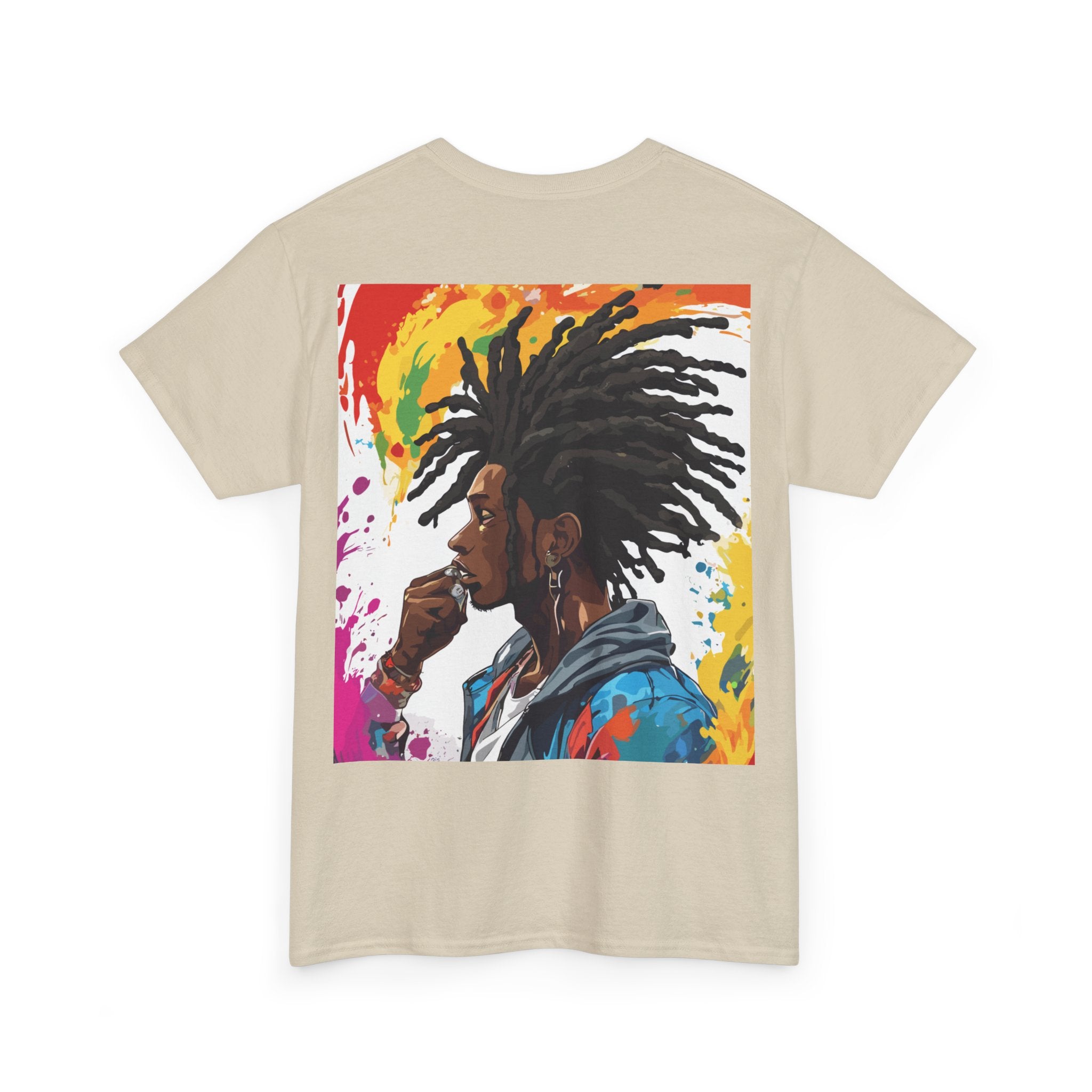 Paint N Powder man 2 Unisex Heavy Cotton Tee-Fete Massive