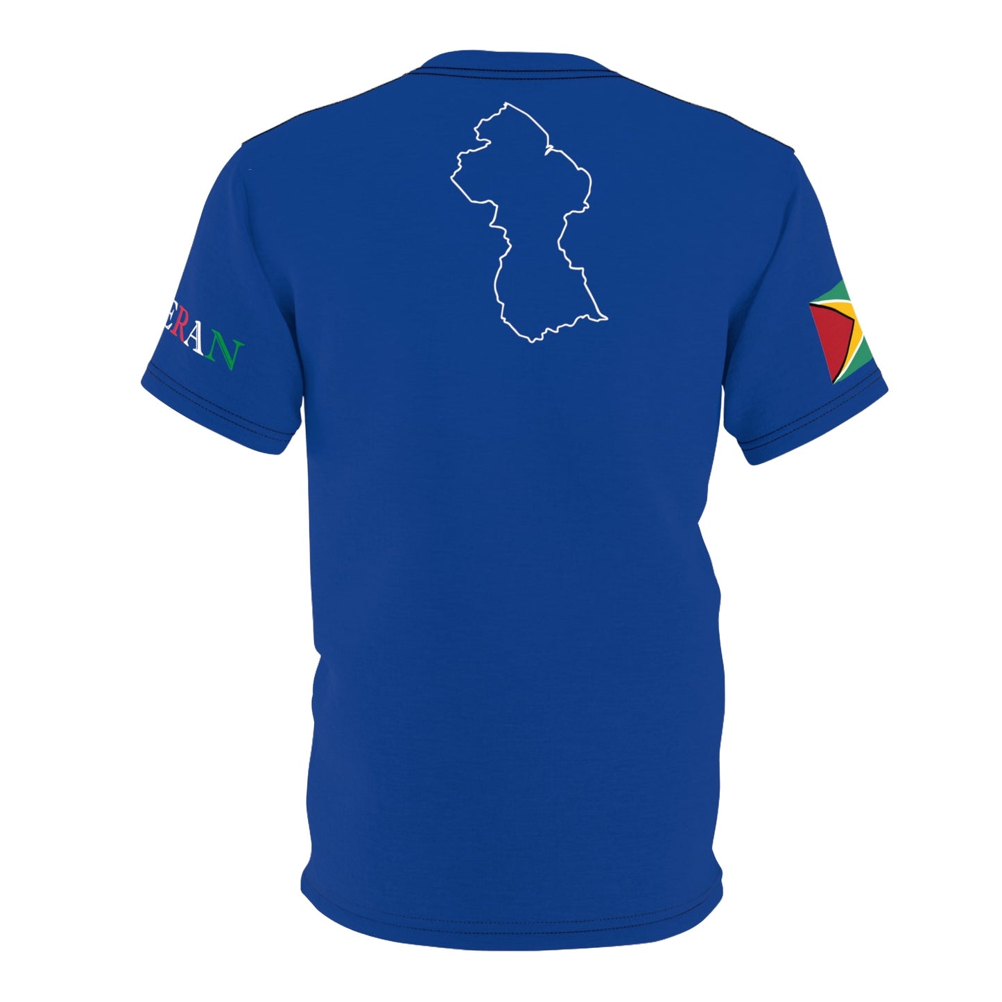 Feteran Unisex Tee with Guyana Flag