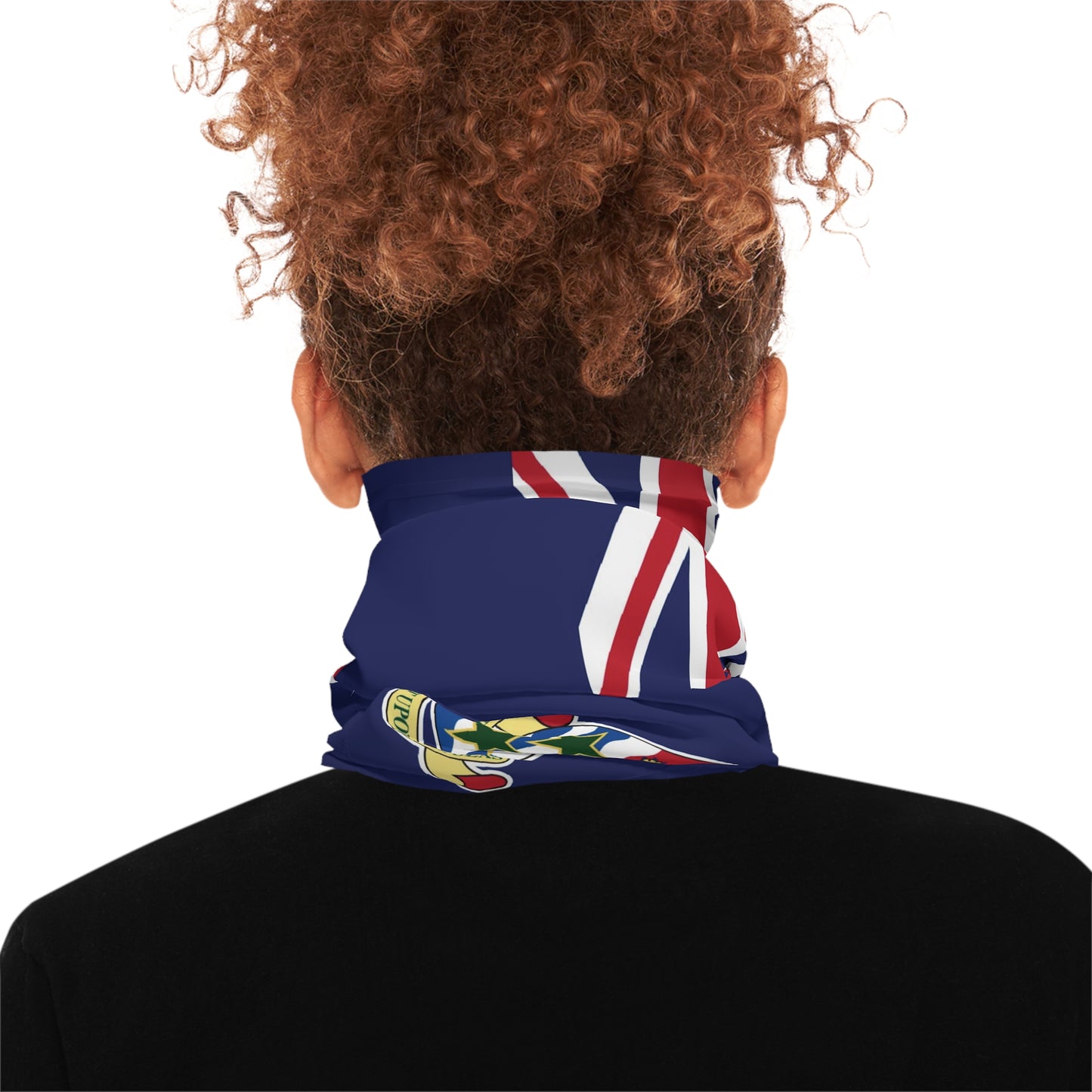 High Quality Caymen Islands Flag Lightweight Neck Gaiter