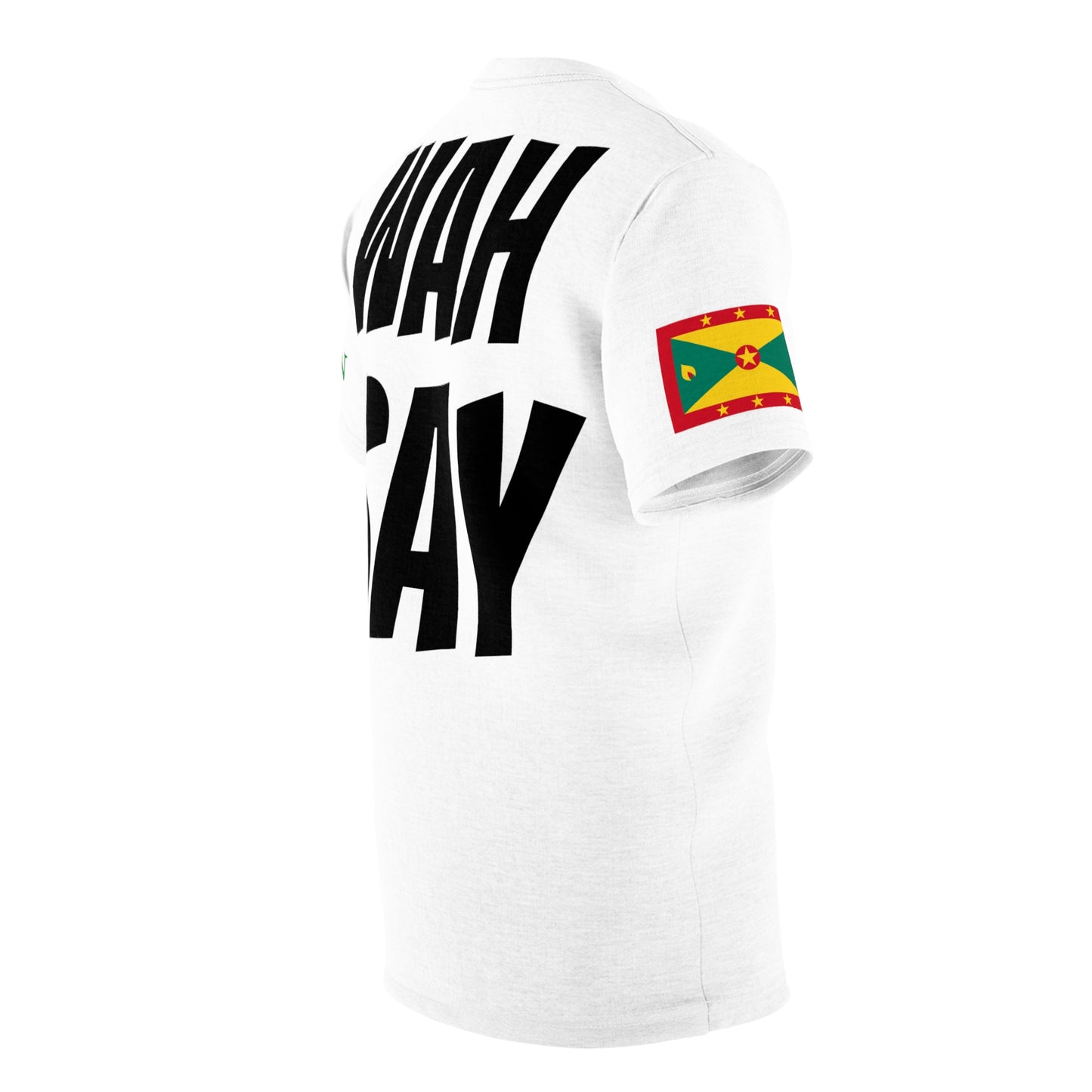 Grenadian Feteran Unisex Tee W Greneda Flag