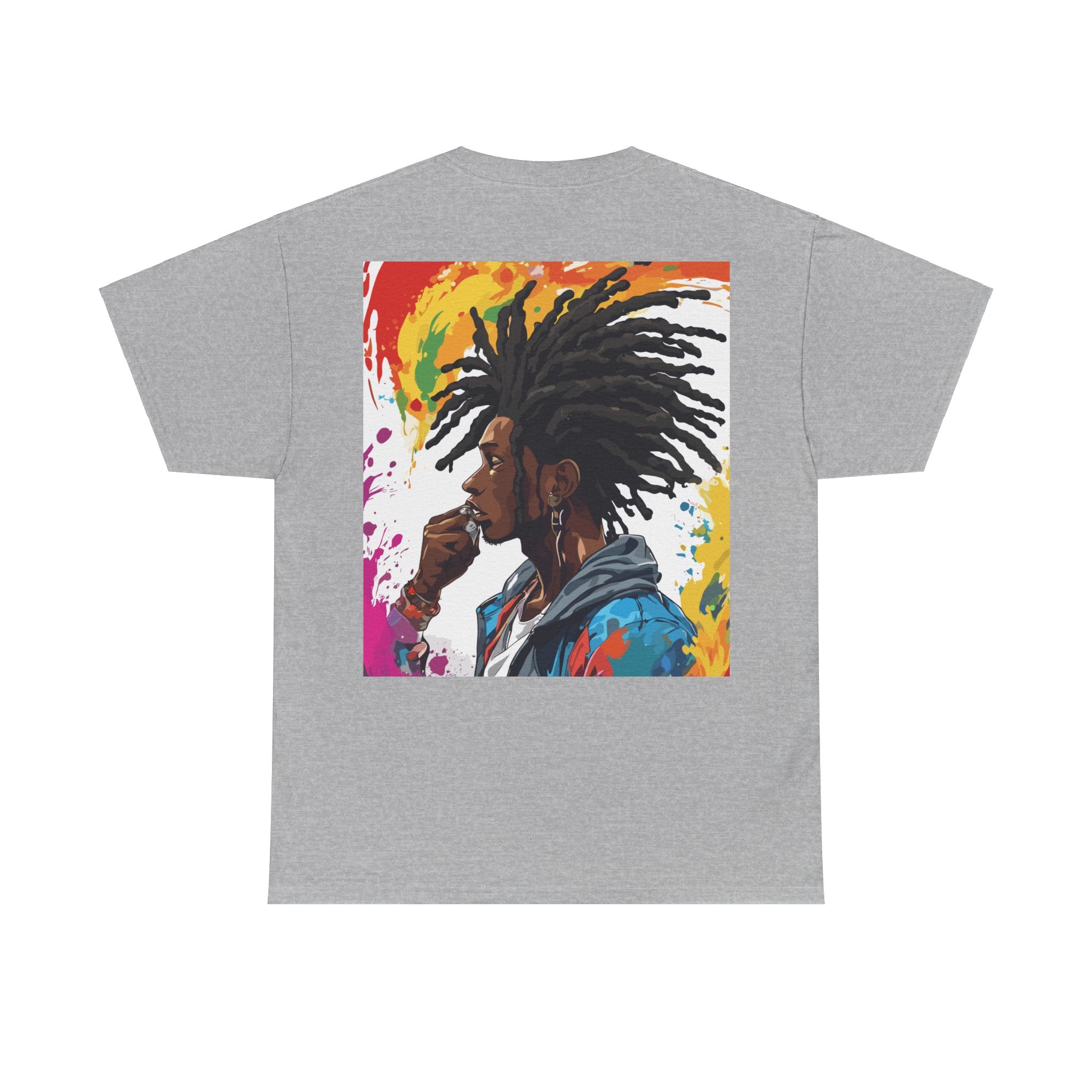 Paint N Powder man 2 Unisex Heavy Cotton Tee-Fete Massive