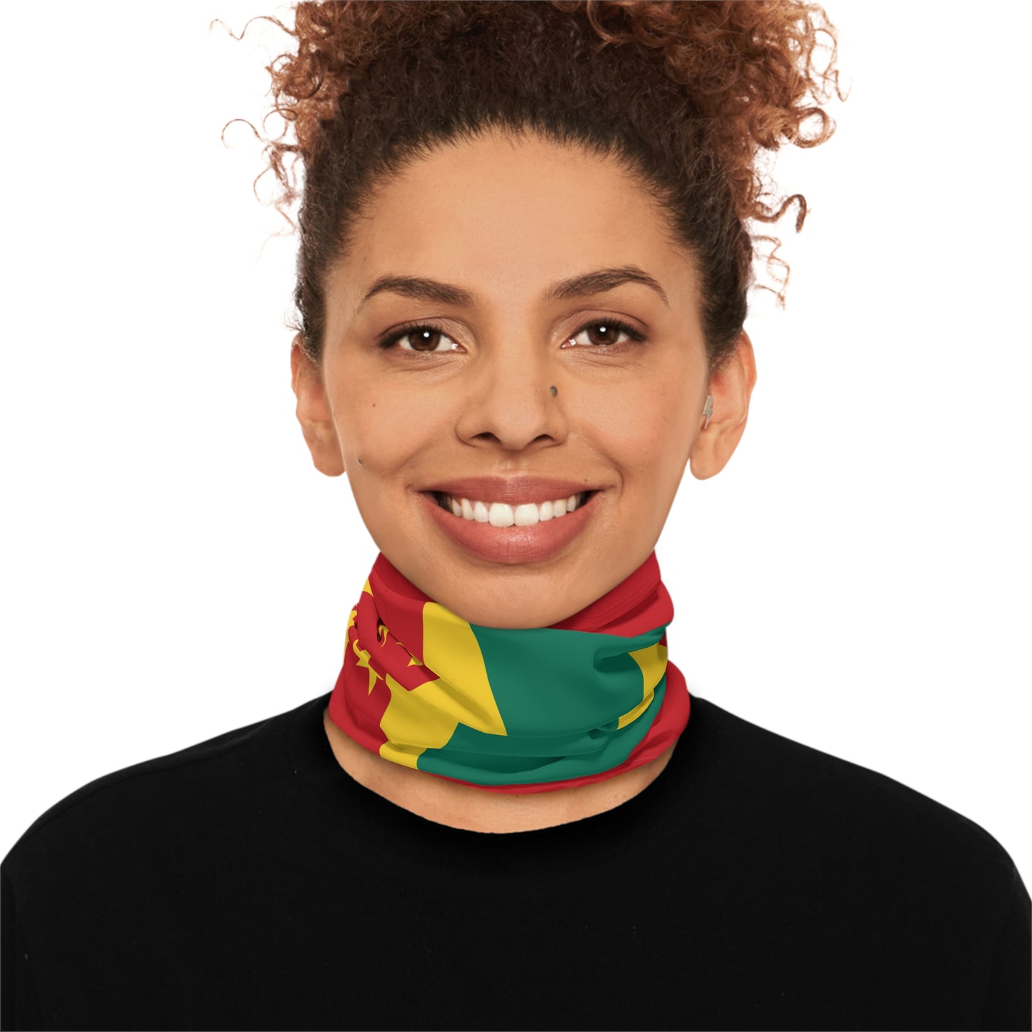 High Quality Grenada Flag Lightweight Neck Gaiter