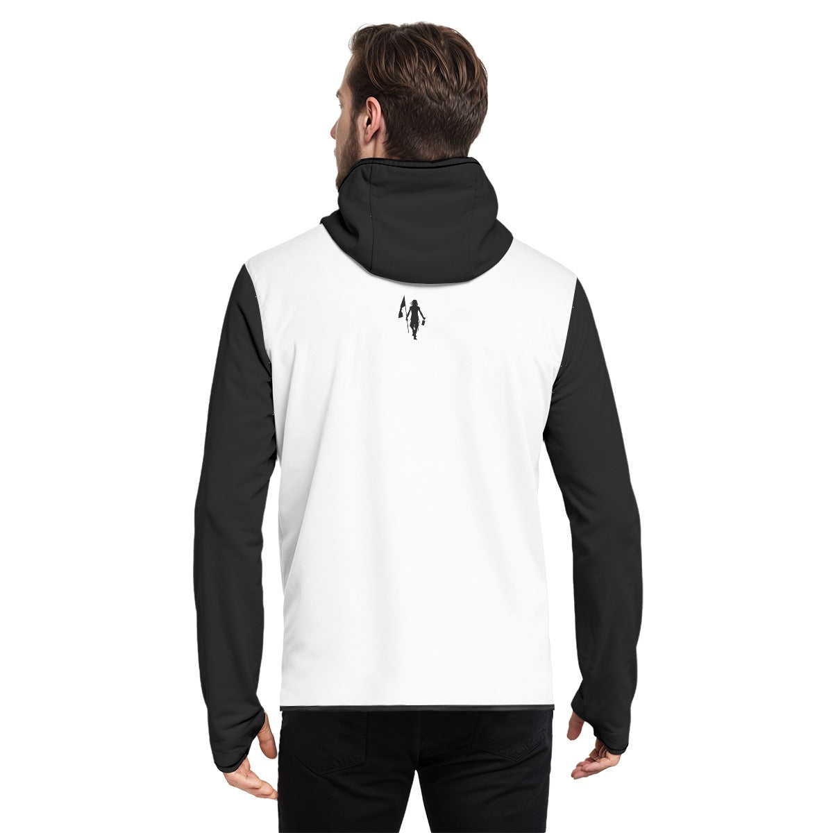 Men's Stylish Hoodie with Thumb Hole Design