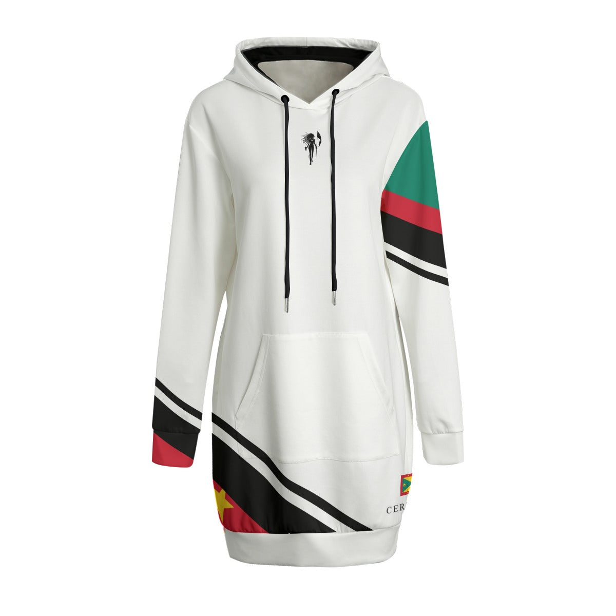 Grenada Women's Long Hoodie | Interlock (Off Script)