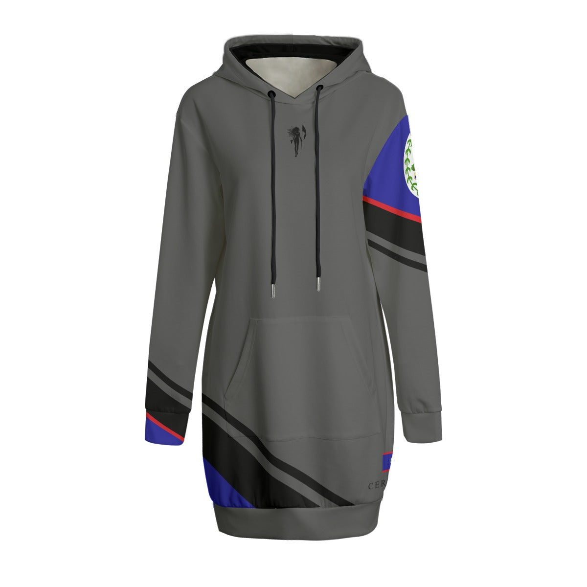 Women's Long Hoodie | Interlock