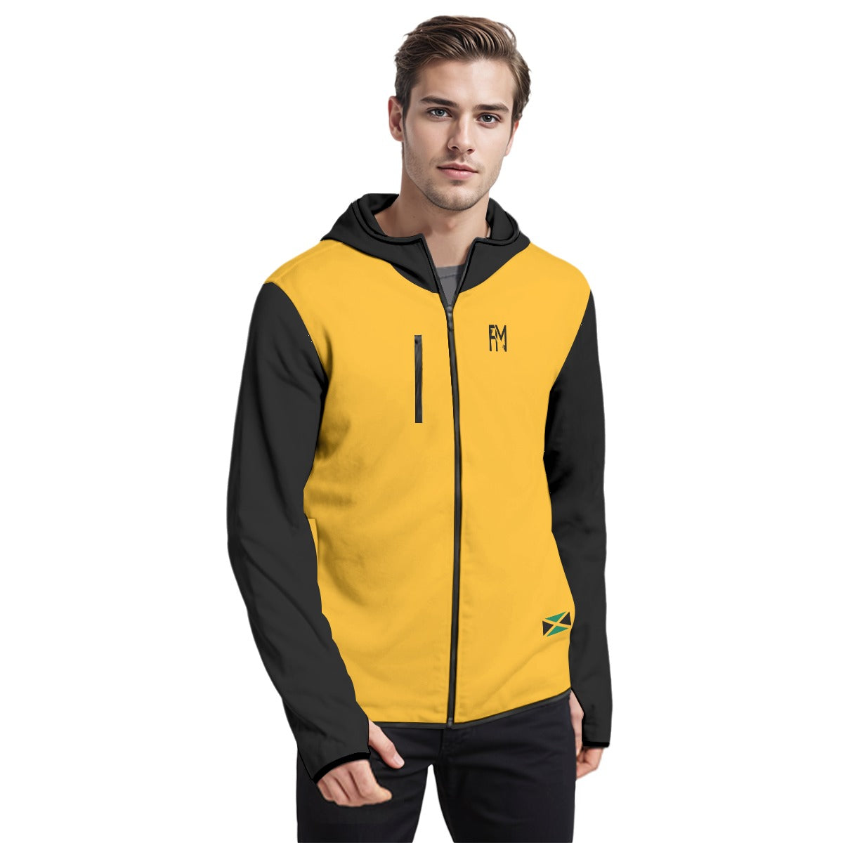 Men's Stylish Hoodie with Thumb Hole Design