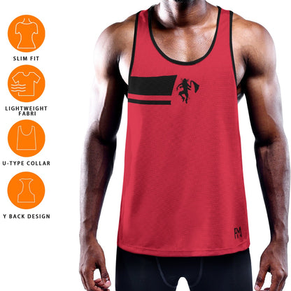 Men's Slim Y-Back Muscle Tank Top