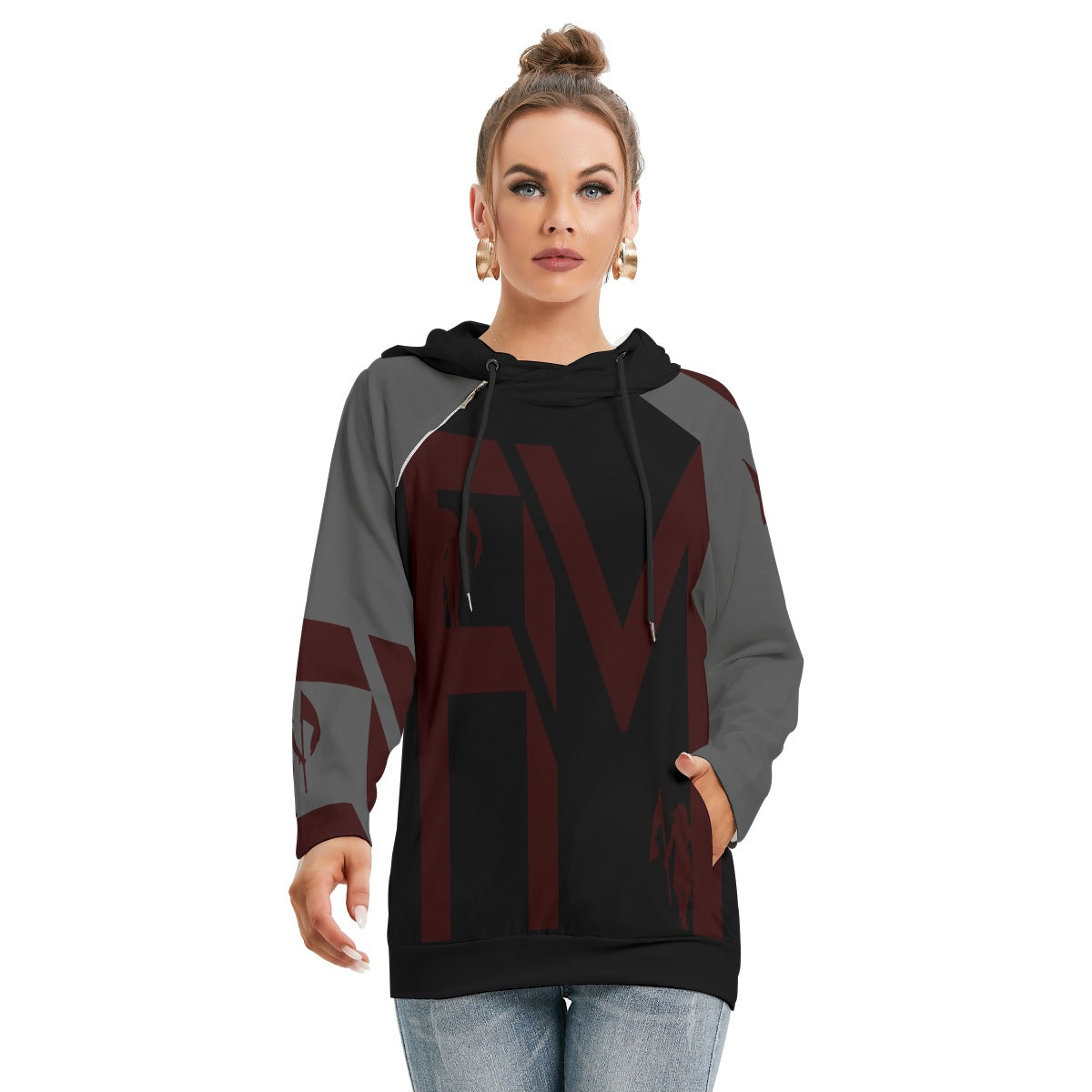 Women's Hoodie With Double Hood