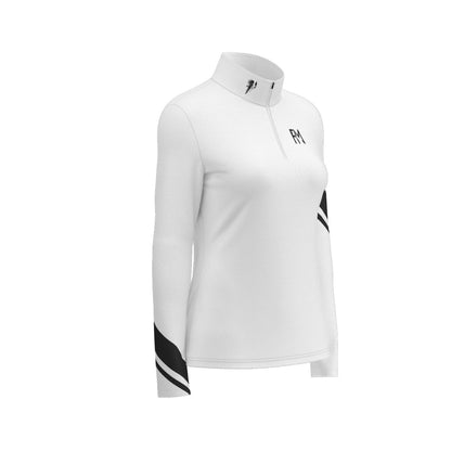 Women's Sports Collar Jersey With Long Sleeve