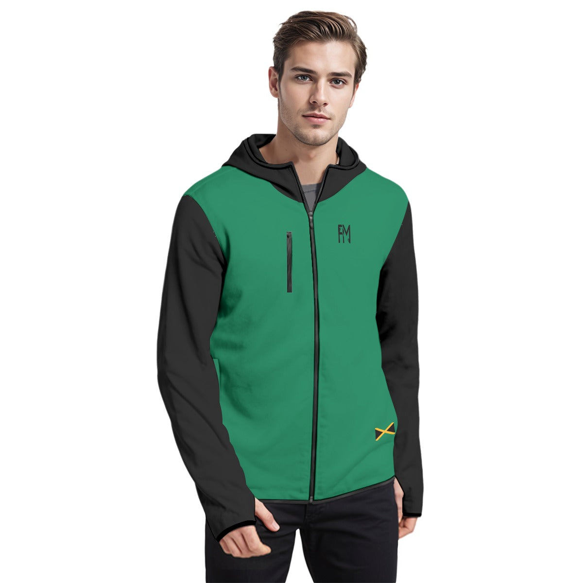 Men's Stylish Hoodie with Thumb Hole Design