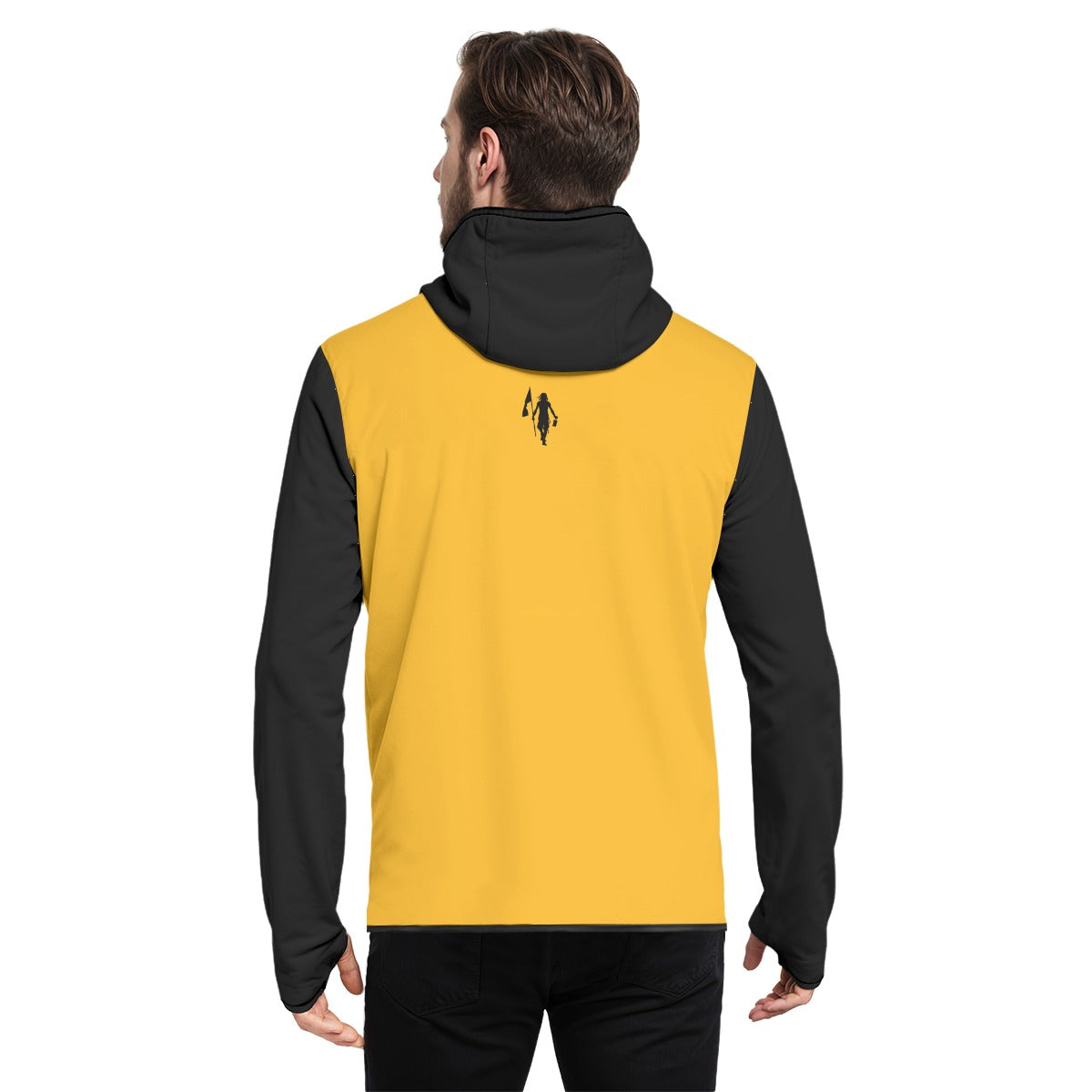 Men's Stylish Hoodie with Thumb Hole Design