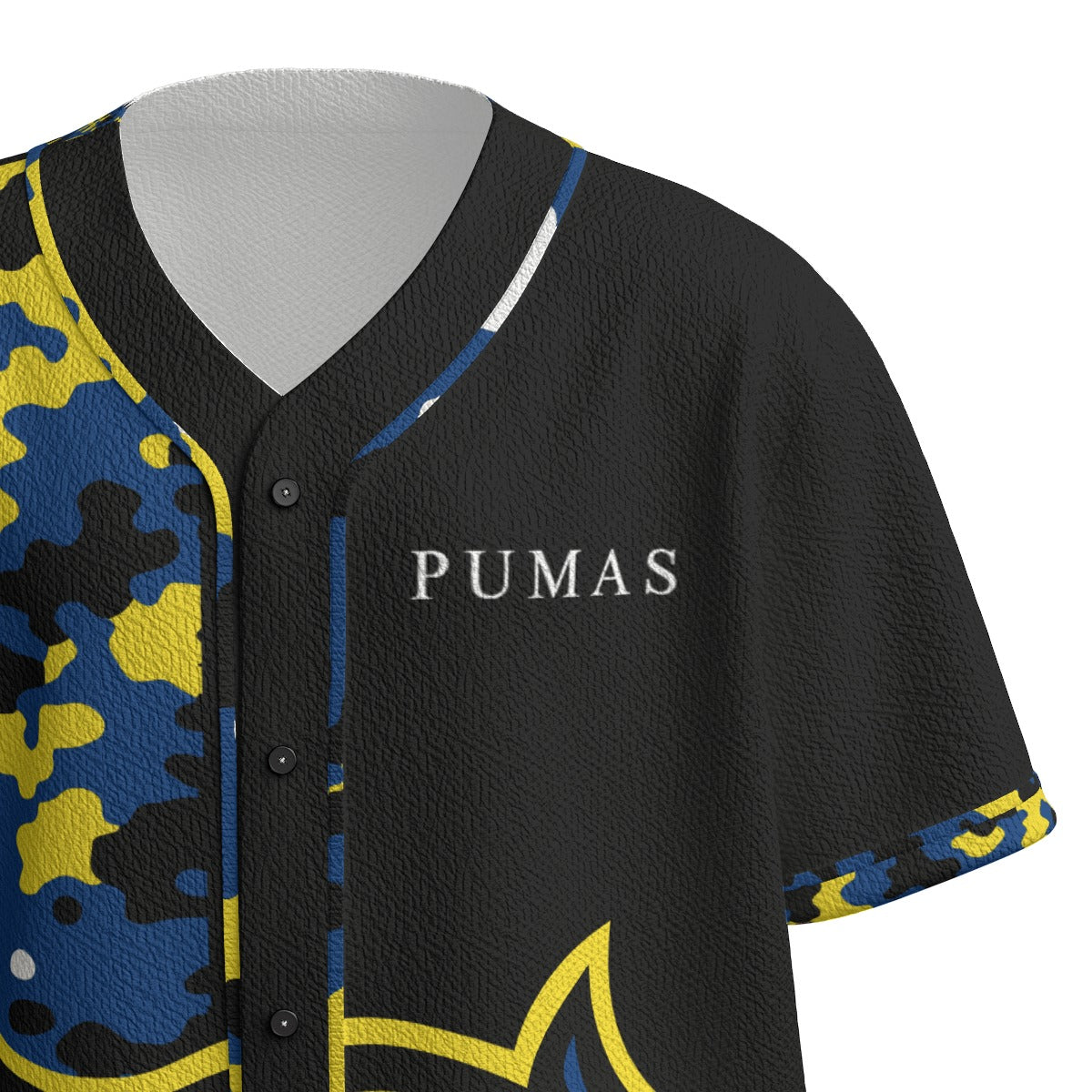 All-Over Print Men's Textured Baseball Jersey-Fete Massive