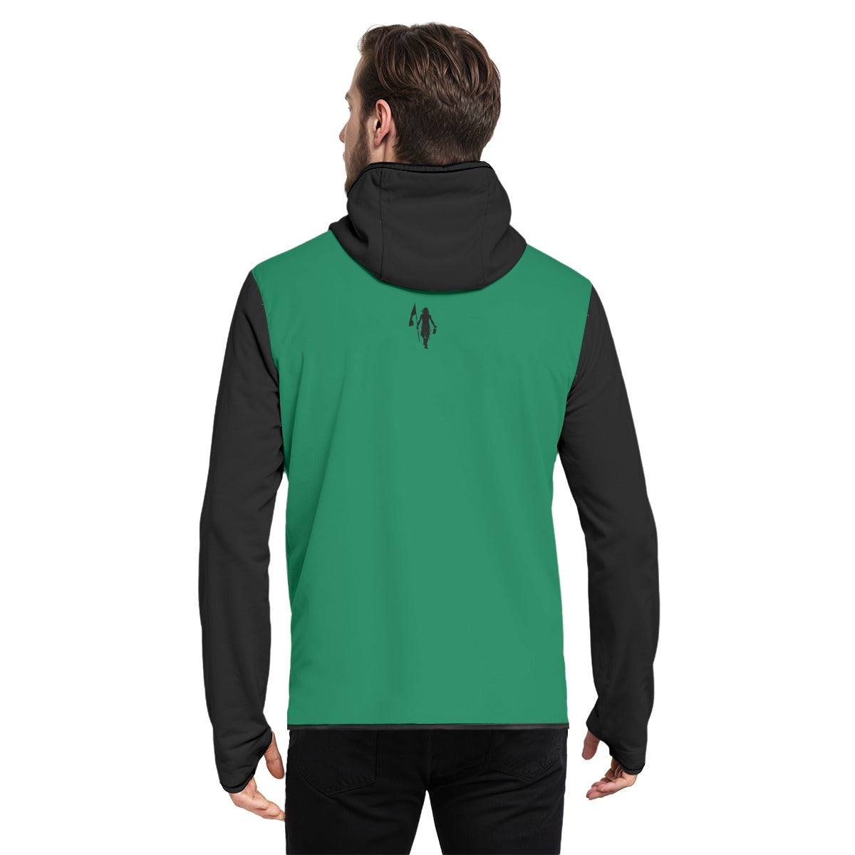 Men's Stylish Hoodie with Thumb Hole Design