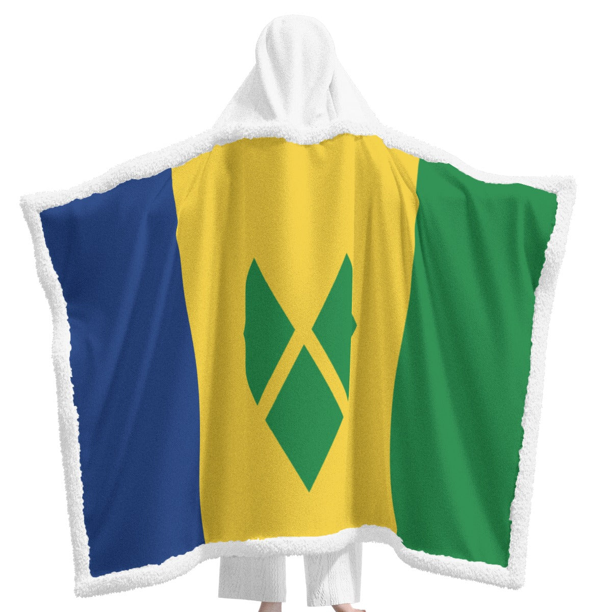 Saint Vincent & The Grenadines Wearable Hooded Blanket