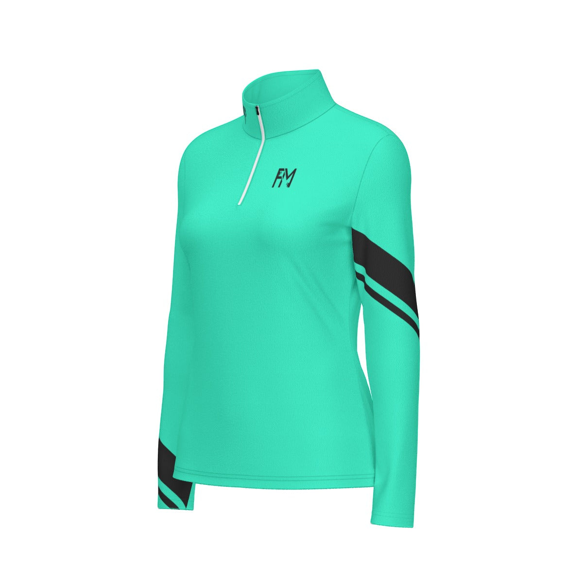 Women's Sports Collar Jersey With Long Sleeve