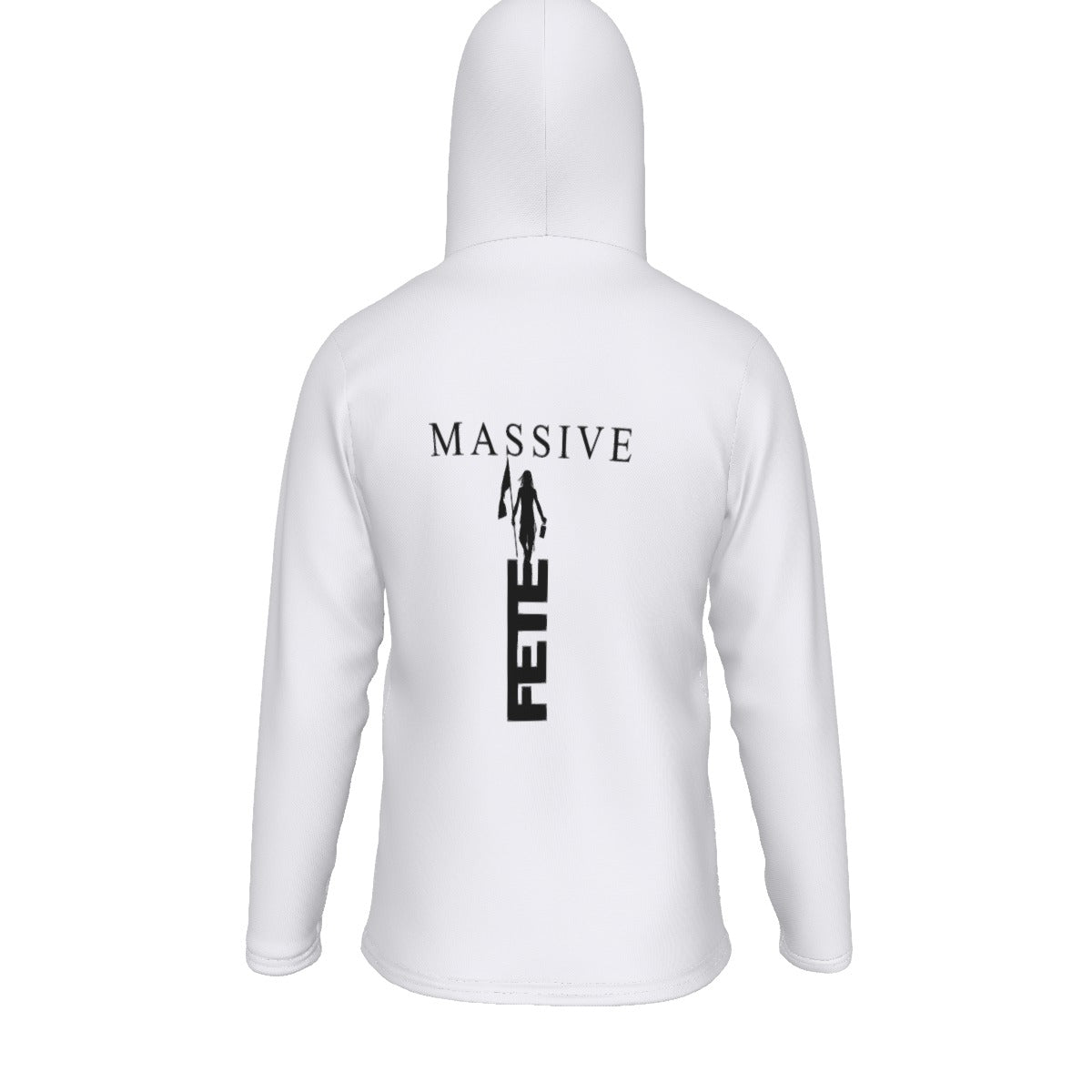 Men's Pullover Hoodie With Mask-Fete Massive