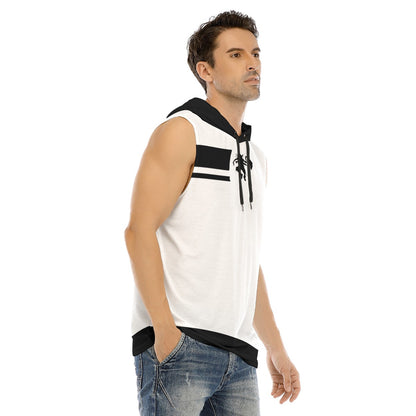 Print Men's Tank Hooded Vest