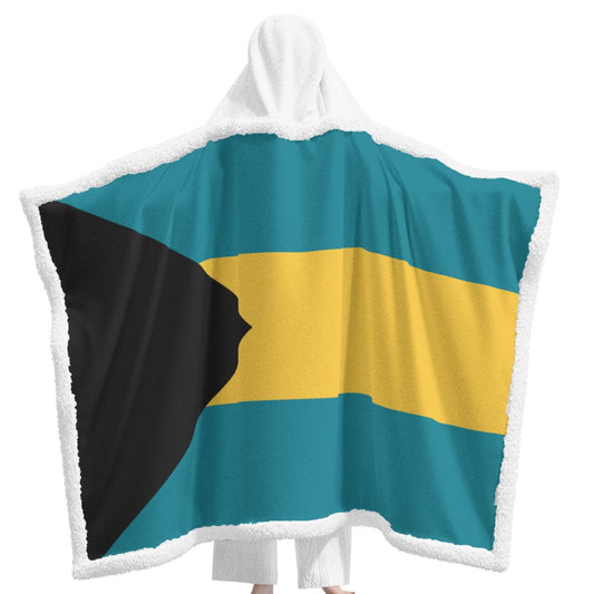 Bahamas Wearable Hooded Blanket