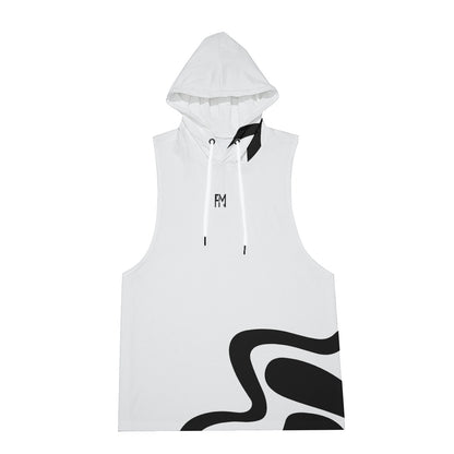 Men's Sleeveless Vest And Shorts Set