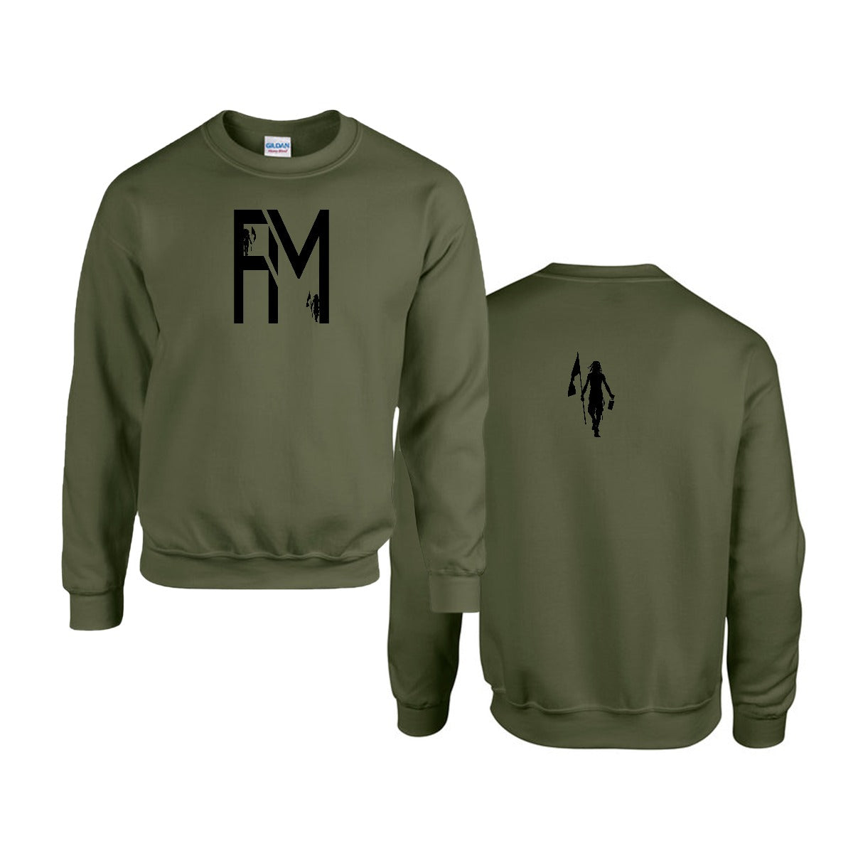 Men's FM Sweatshirt |Gildan 18000 Double DTF)