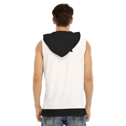 Print Men's Tank Hooded Vest