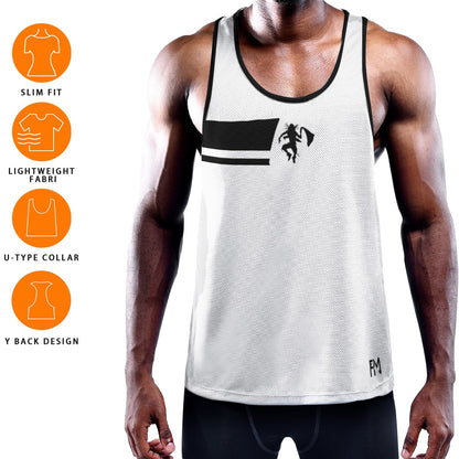 Men's Slim Y-Back Muscle Tank Top