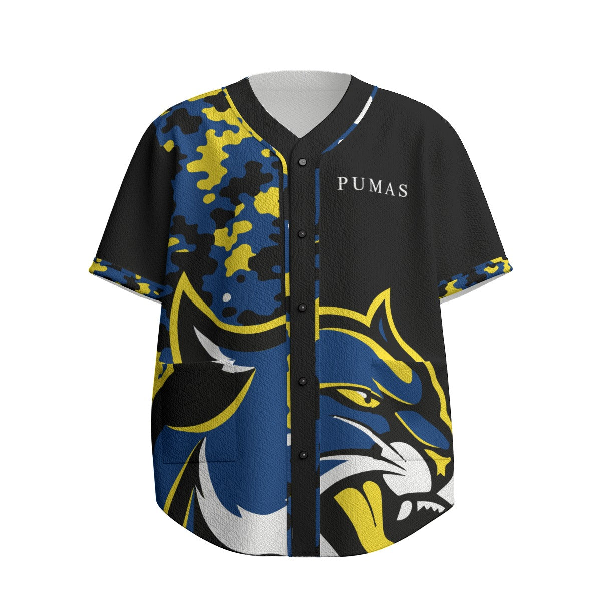 All-Over Print Men's Textured Baseball Jersey-Fete Massive