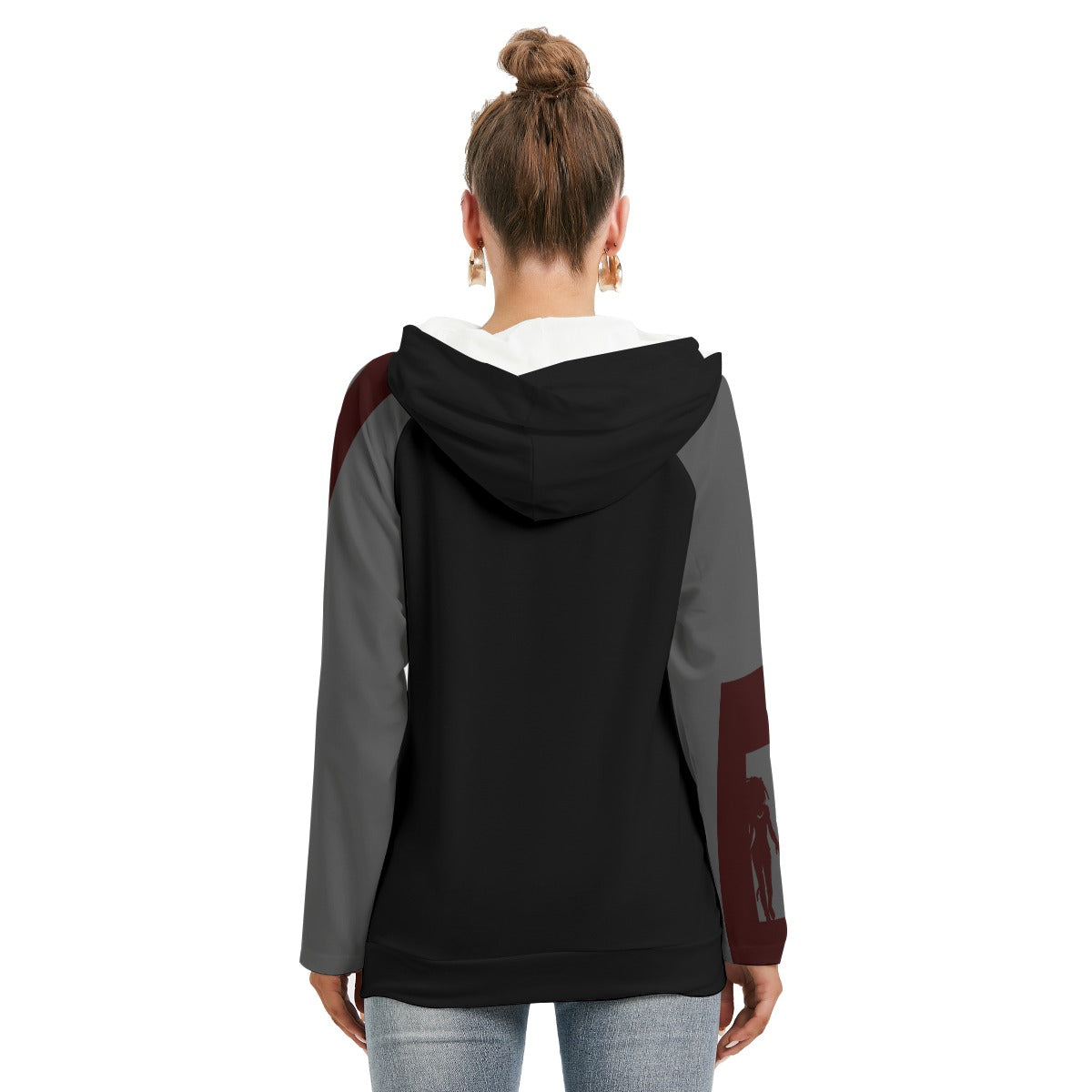 Women's Hoodie With Double Hood