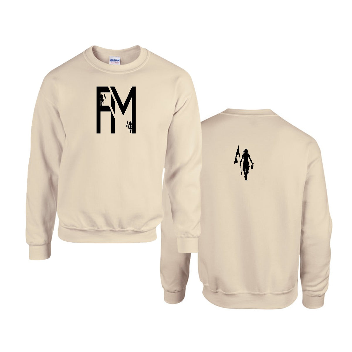 Men's FM Sweatshirt |Gildan 18000 Double DTF)