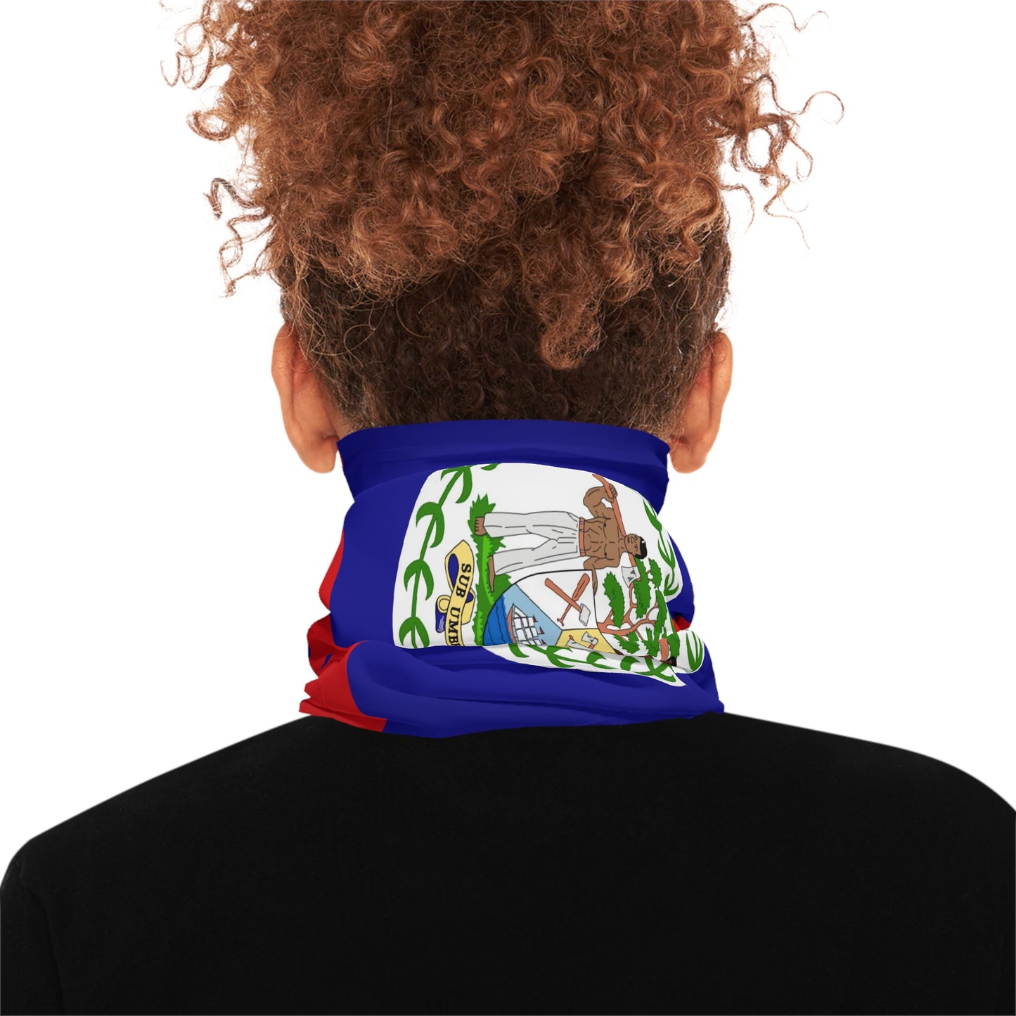 High Quality Belize Flag Lightweight Neck Gaiter