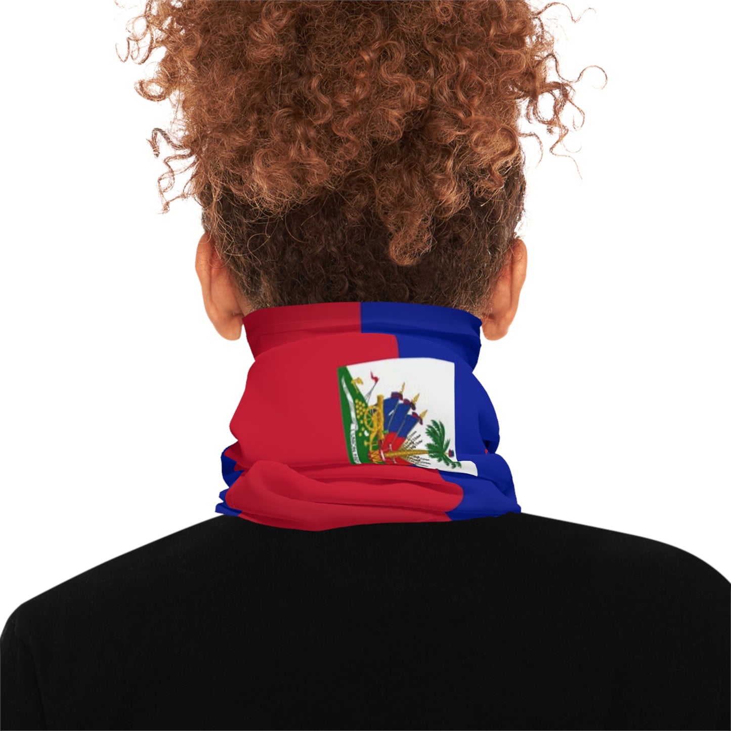 High Quality Haiti Flag Lightweight Neck Gaiter