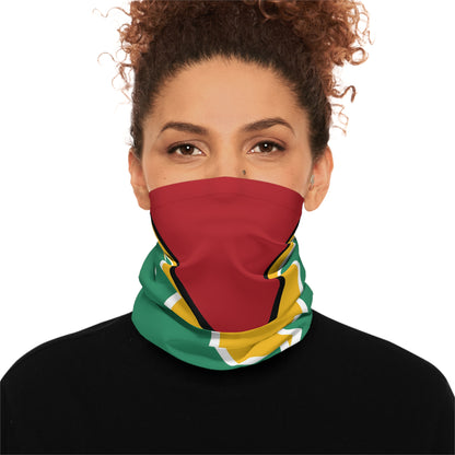 High Quality Guyana Flag Lightweight Neck Gaiter