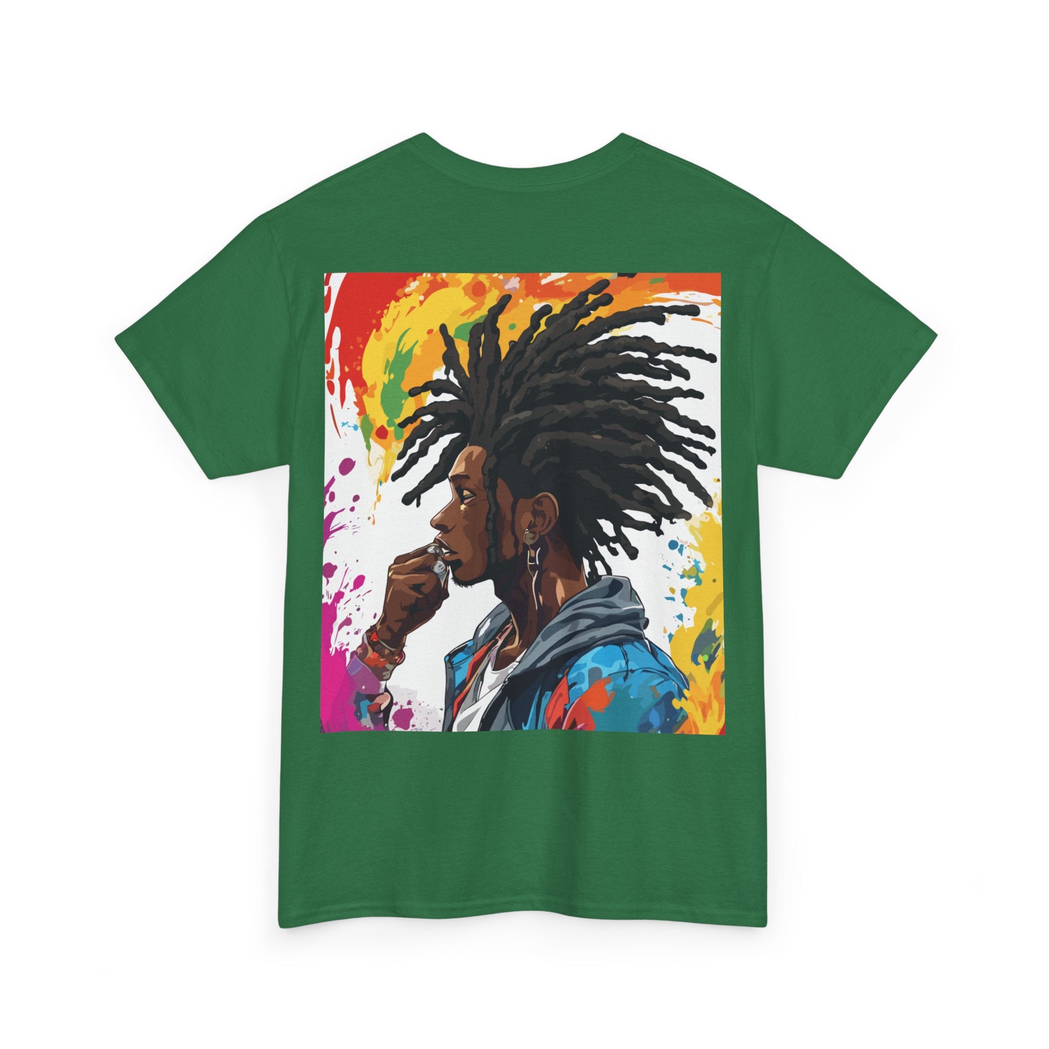 Paint N Powder man 2 Unisex Heavy Cotton Tee-Fete Massive