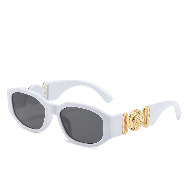 Small Fete Sunglasses with Polygons